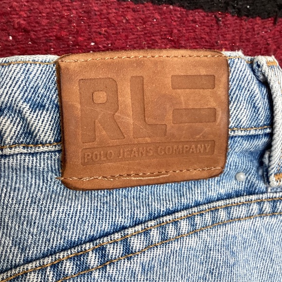 Ralph Lauren Polo relaxed men’s jeans size 30 x 31 Leather Patch - Picture 12 of 14